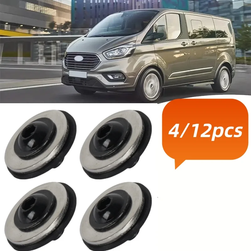 4/12PCS For Ford Transit Custom 2012-2021 Roof Rack Hole Blanking Washer Bolts Screws Direct Replacement Car Accessories