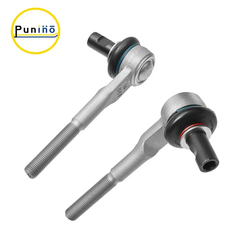 Punino Pair Front Outer Steering Tie Rod Ends For Audi A4 B5 B6 B7 A6 C6 C5 Seat EXEO ST SKODA SUPURB VW PASSAT