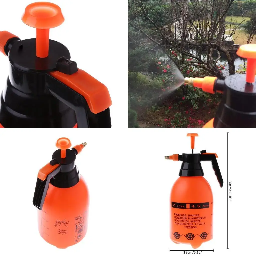 

02de Portable 2,0L Химический распылитель давление в садовом распылите