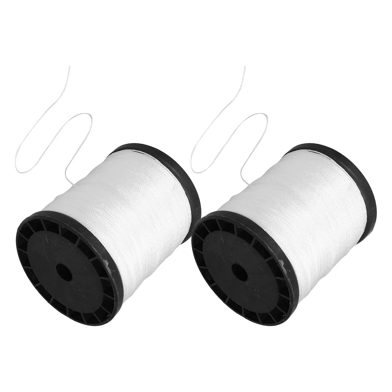 Nylon linha planta laços para construção, fio jardim, plantas corda trabalho, trabalhos de alvenaria, 2 rolos
