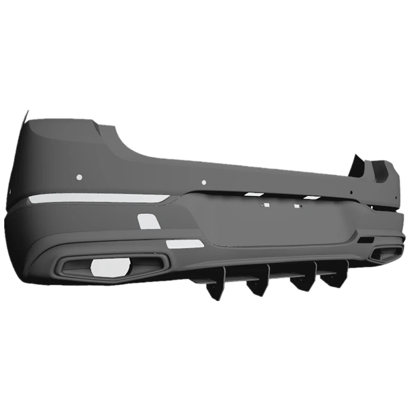 

For Genesis GV80 2021 2022 2023 Year Rear Diffuser Bumper Lips Spoiler Splitter Body Kit Accessories