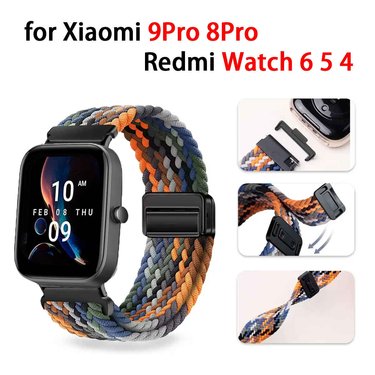 Xiaomi Redmi Watch 6 5 4用マグネティ - Xiaomi Smartwatch Accessories のレビューと価格