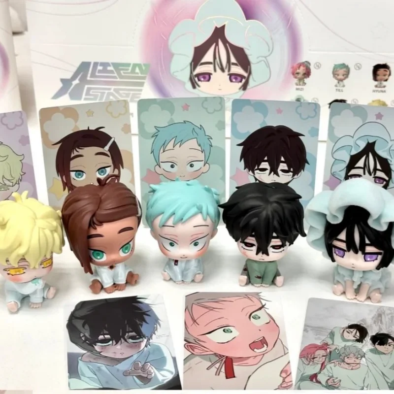 

Original Blind Box Alien Stage Baby Series Luka Hyuna Miz Sua Ivan Till Kawaii Anime Figure Model Desktop Decoration Toys Gifts