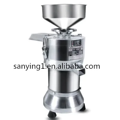 SY-X120 Home Use Electric Efficiency Tofu Press Making Machine Soybean Milk Maker Discounted Soybean Grinding Machine Best Price