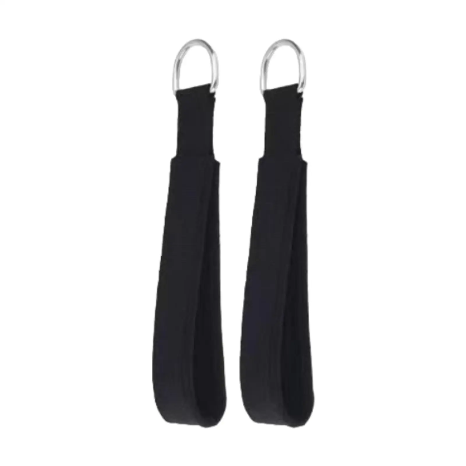 2 Pieces Pilates Straps D Ring Practical Accessories for Gym Adults Workout