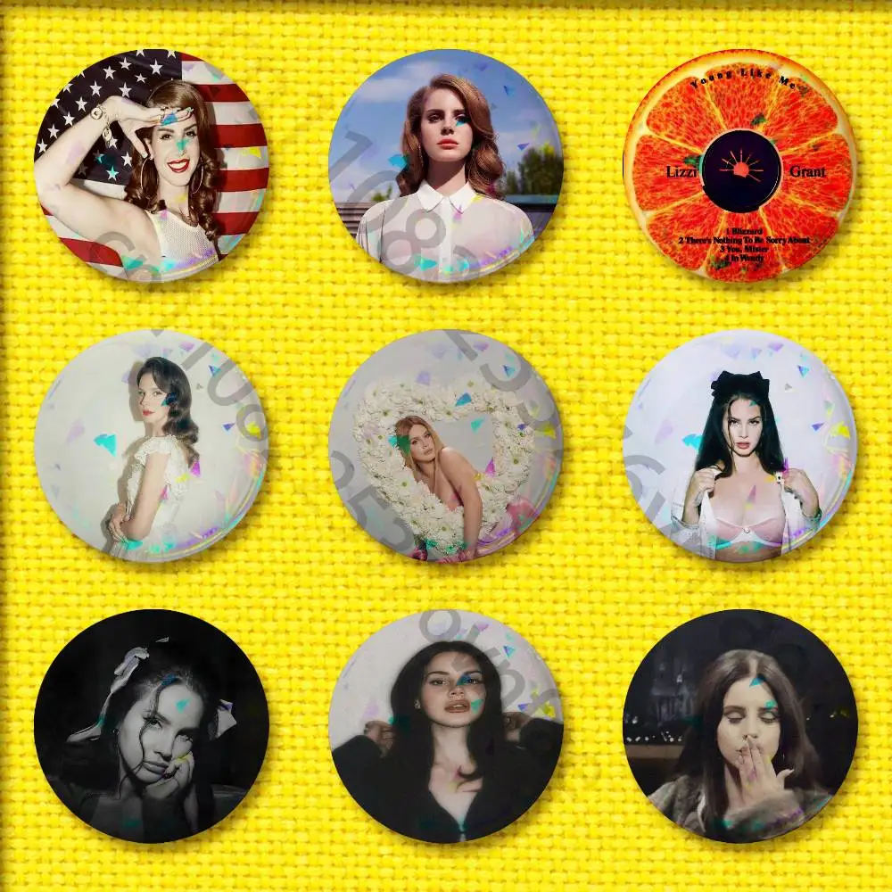 

L-Lana Del Rey Young Like Me Badge For 32mm 25mm 44mm 75mm 58mm Round Pin Brooch Insignia Cover Souvenir