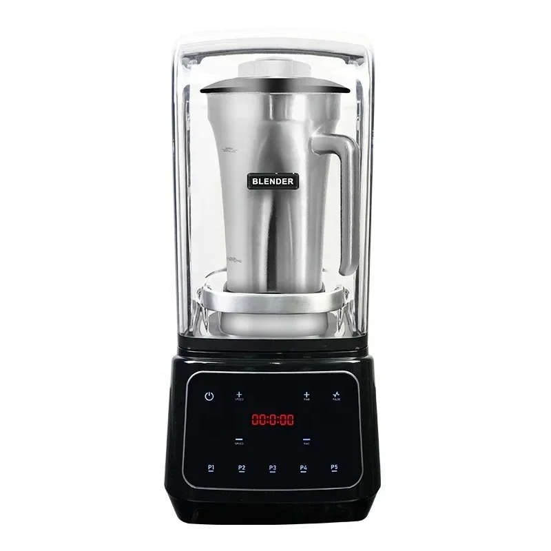 

Hot Selling Commercial Food Processors Manual Control Heavy Duty Blenders And Juicers With Sound Enclosure