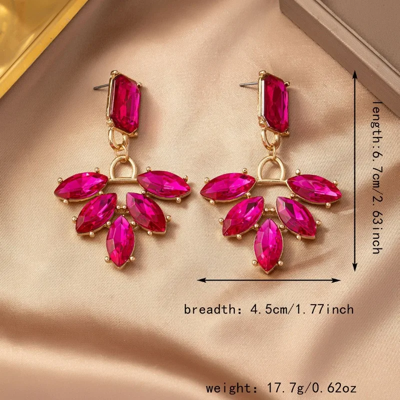 Geometric Earrings For Women Simple Temperament Personality Design Ear Accessories Holiday Party Gift Fashion Jewelry CE286