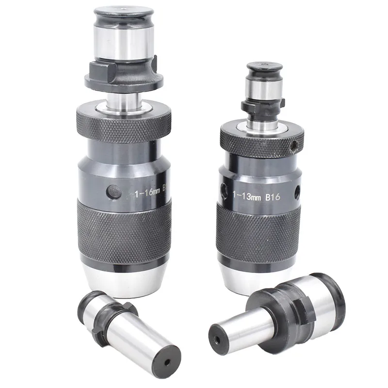 Imagem -05 - Mandril de Perfuração Auto-apertante Keyless Manga Adaptadora Mandril Rápido Máquinas-ferramentas de Perfuração B12 B18 Gt12 B16 Gt24 Tc820