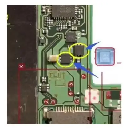 For N-intendo Switch Board component SN1 SNI Mosfet Small Signal IC CHIP Motherboard Fix Part