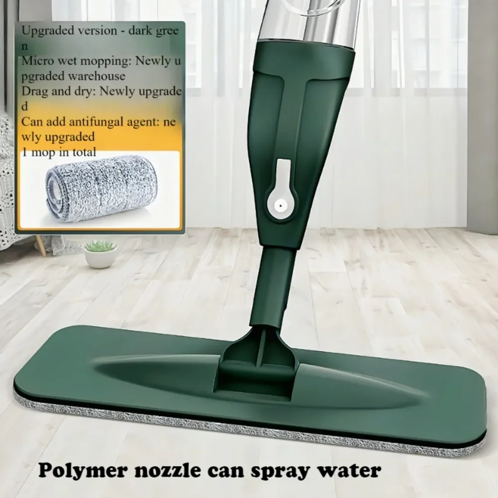 Spray Mop Many Scene Use Lazy Detachable Multi Function Mops Hand Wash Free Disinfection Nozzle One Click Water Spray Flat Mop