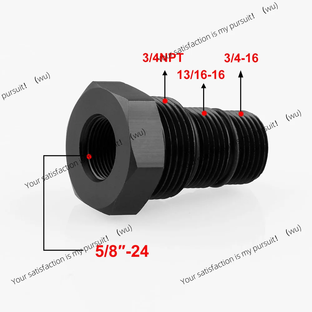 Filter adapter 1 2-28 or 5 8-24 threaded connector