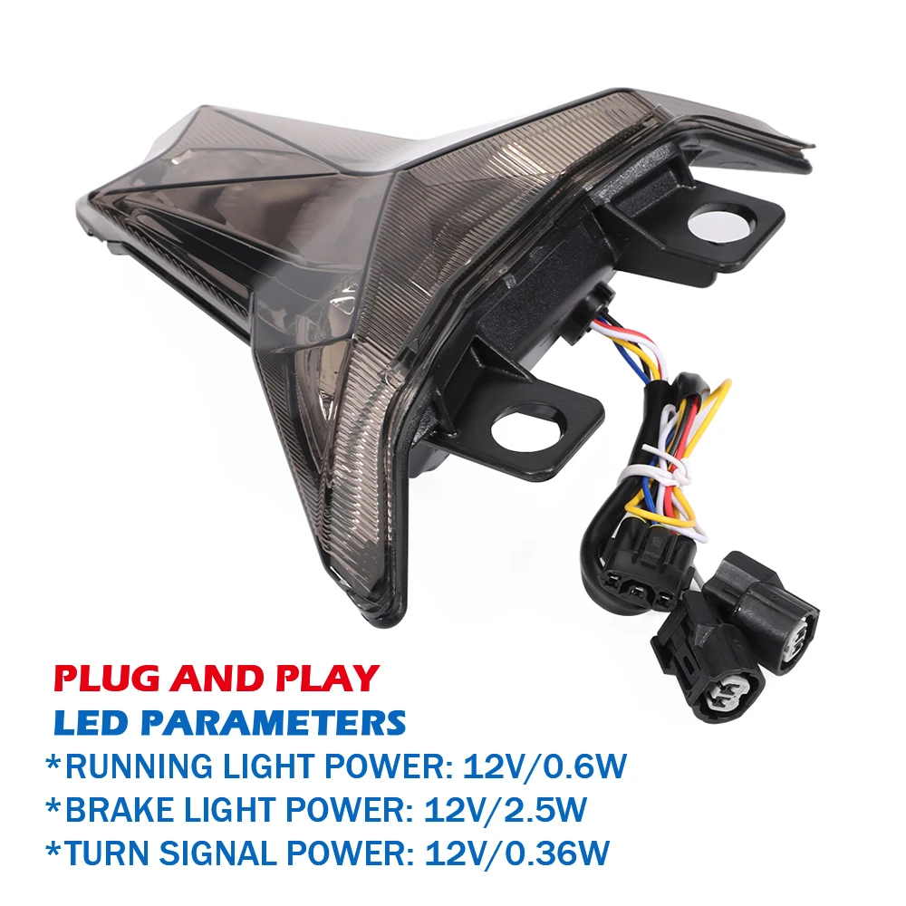 2026 ZX4R ZX6R ZX25R/SE LED Tail Brake Light Integrated Turn
