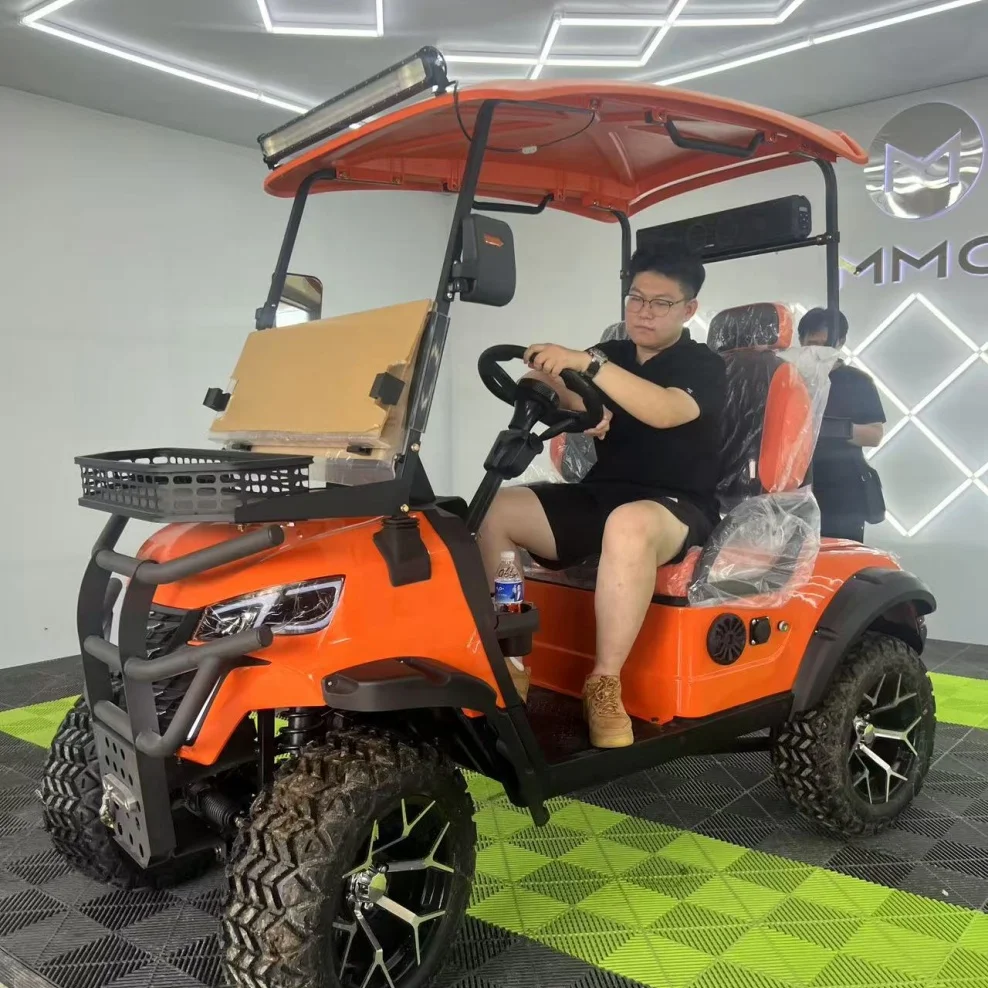 

Электрический багги, автомобиль, охотничий клуб, универсальная тележка, курс, заводская поставка, высококачественный сидящий электрический уличный легальный клуб, тележка для гольфа