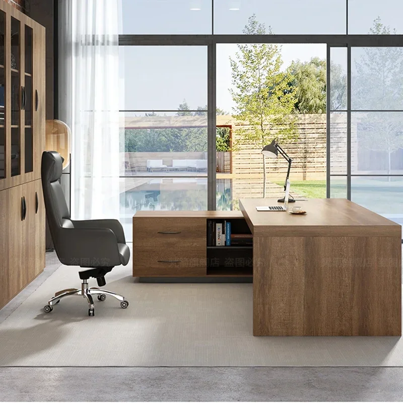 Gaming Desk Office Desks Professional Furniture Organizer Standing Table Minimalist Room Writing Multifunctional Computer Study