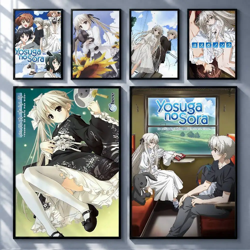 Romantic Anime Yosuga No Sora Premium Self-Adhesive No Residue Wall Sticker for Home Office Bar Decor