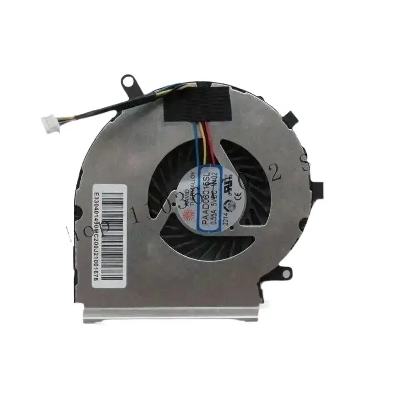 

`Новый вентилятор процессора для ноутбука MSI MS-16J9 MS-16JB GE62VR GL62M PAAD06015SL N402 0,55A 5 В постоянного тока 4-контактный/`Δ