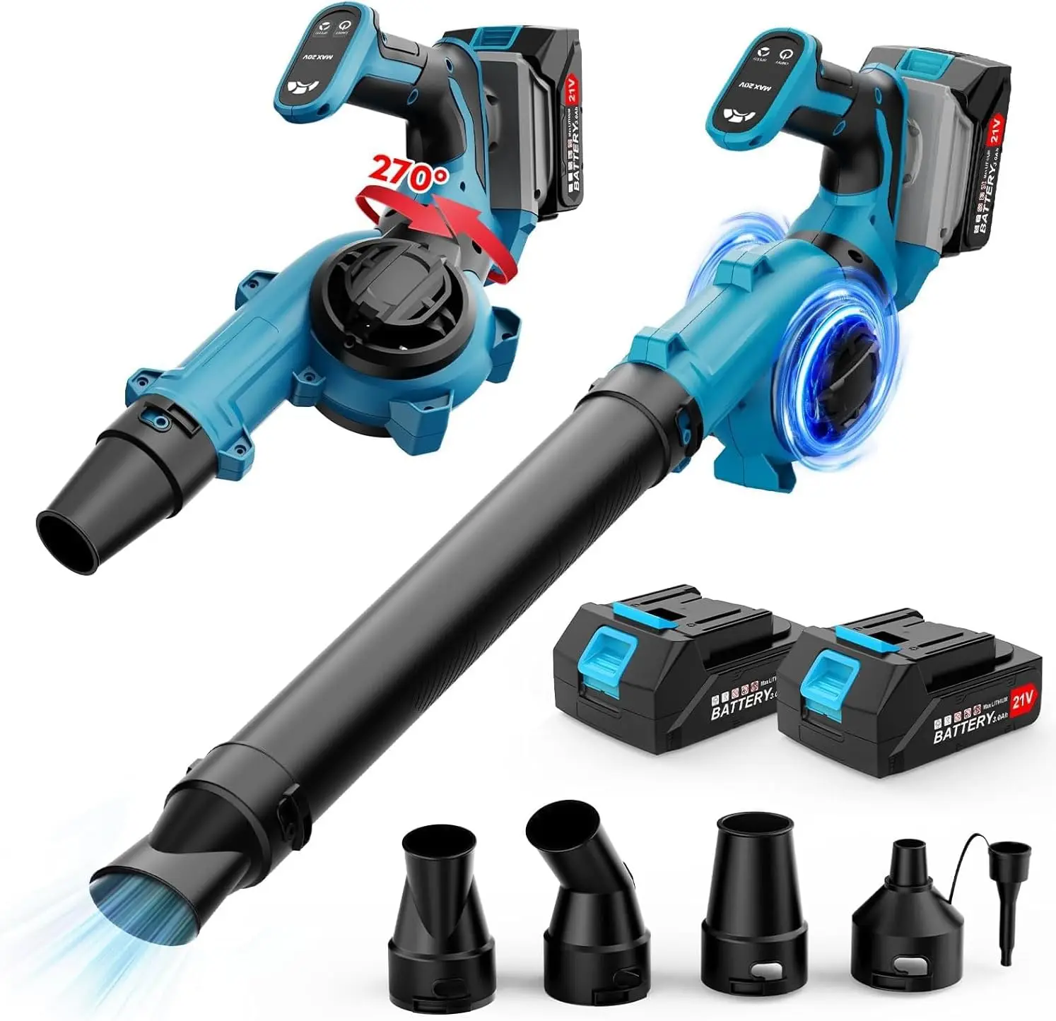 Электрическая воздуходувка для листьев