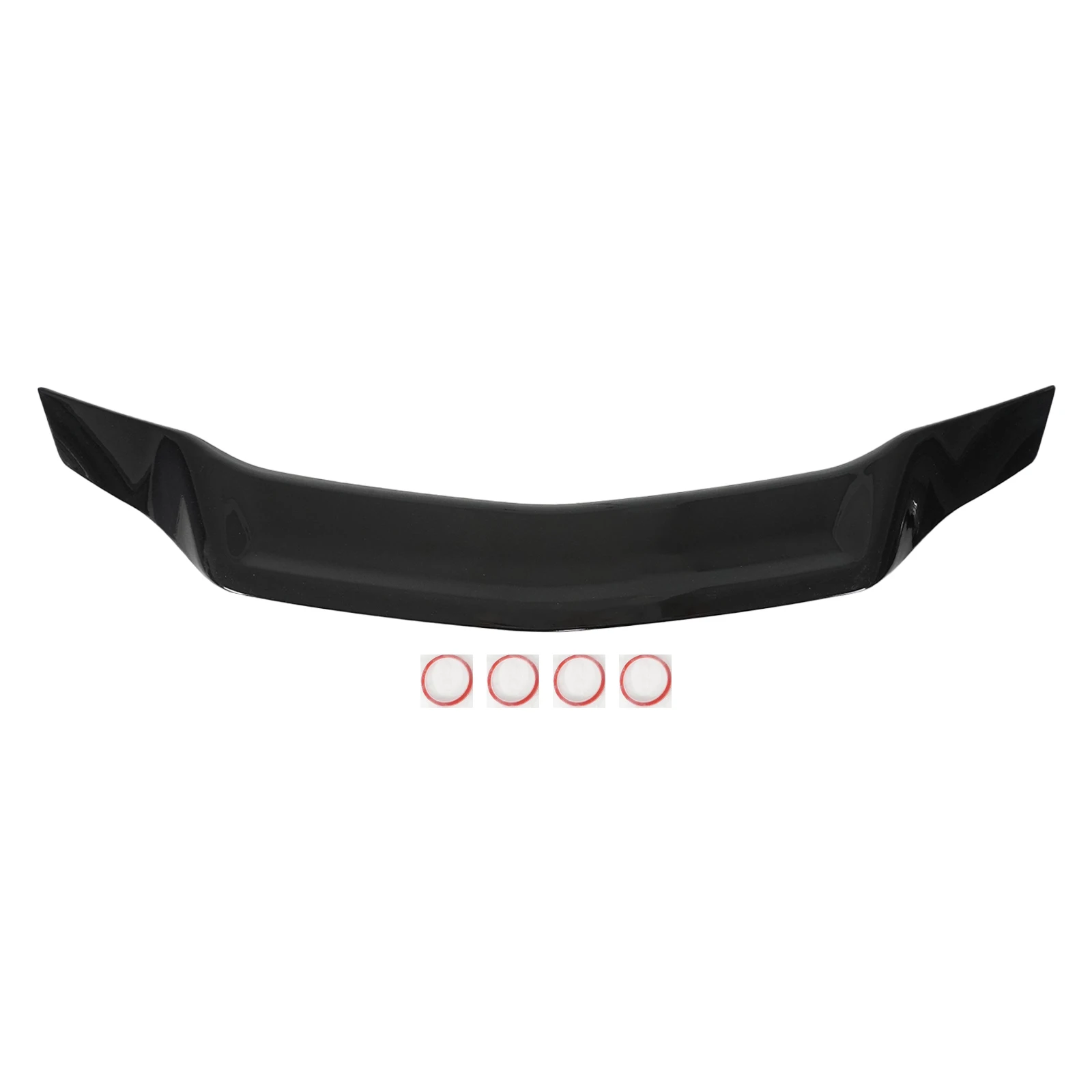 For Mercedes Benz W212 E350 E550 E63 2010-2016 R Style Rear Trunk Wing Spoiler Glossy Black/Carbon Fiber Style Car Accessories view 3