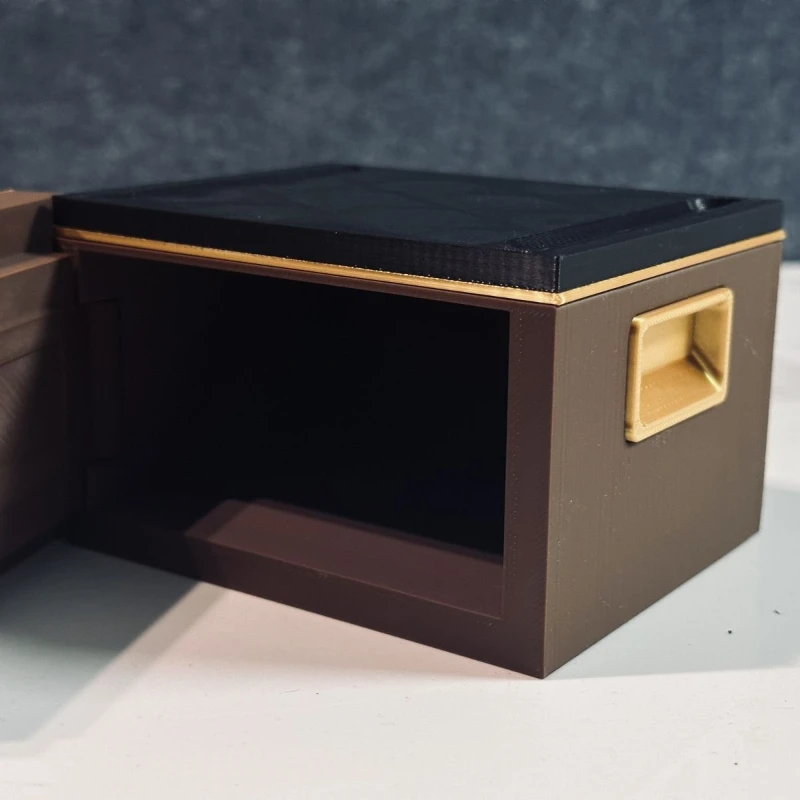 Game Delta Force Cosplay Prop Little Free Safe Box PLA Storage Locker Model Ornament Accessories Decoration Gift