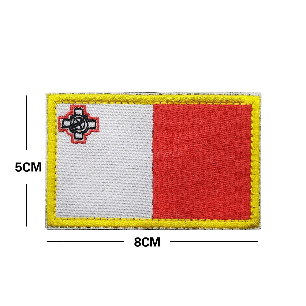 علم الأشعة تحت الحمراء العاكسة ، معنويات تكتيكية ، قماش مطرز ، رقعة حقيبة ظهر ، شخصية ، إبداعية ، مالطية ، الأكثر مبيعًا #2