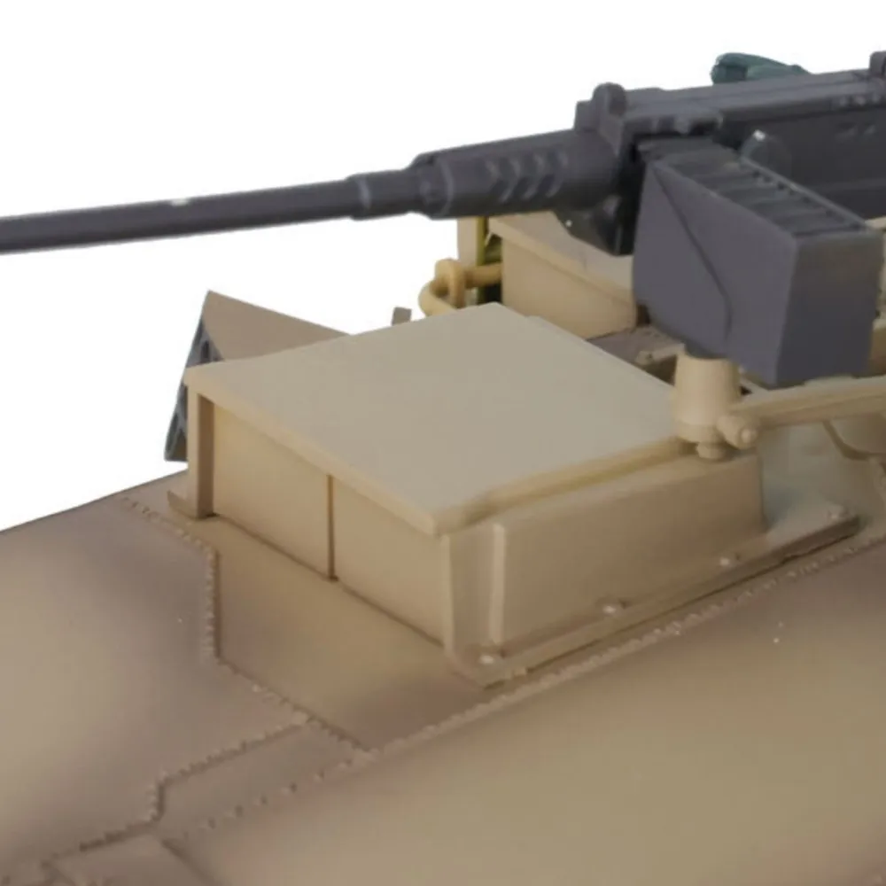 รถถังบังคับวิทยุ Heng Long 2.4G ขนาด 1/16 รุ่น 7.0 M1A2 Abrams สายพานโลหะอัพเกรด รุ่น 3918 ของเล่นบังคับวิทยุ TH17794
