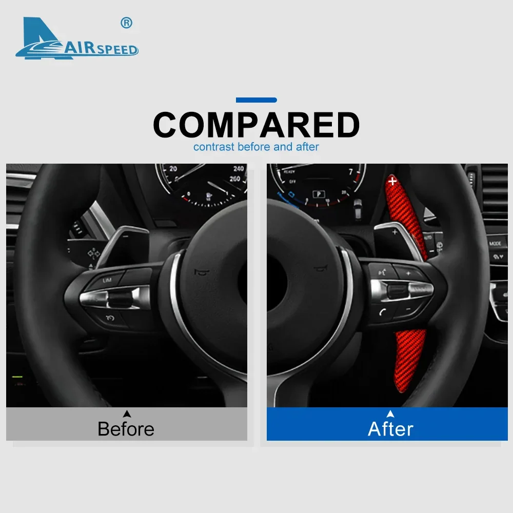 

Carbon Fiber Steering Wheel Paddle Shift for BMW F06 F01 F07 F02 F10 F15 F11 F30 F32 F36 F22 F21 F48 F46 F16 F12 F13 F26 F23