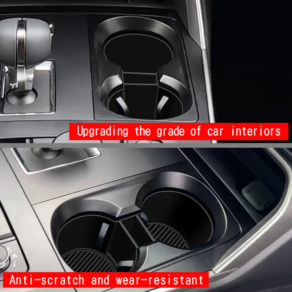 For Mazda Cx60 2022-2024 For CX-80 CX-90 2024 2025 silicone rubber Center Cup Holder Bottle Cover Trim Interior Accessories