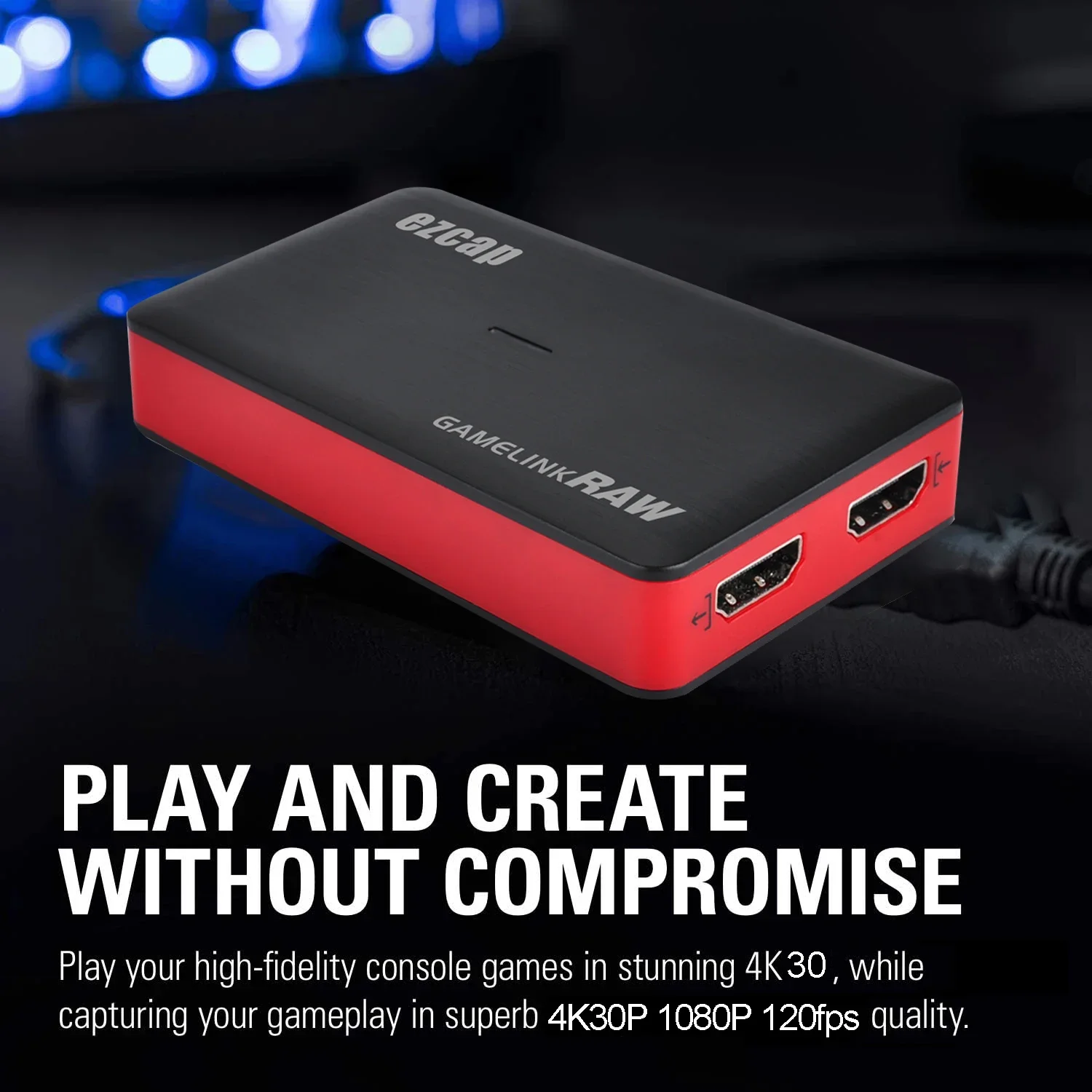 

Ezcap321c USB 3.0 HDMI Game Capture Card Camera PC Live Streaming Plate Audio Video Recording 4K 30hz 1080P@120fps 60fps TV Loop