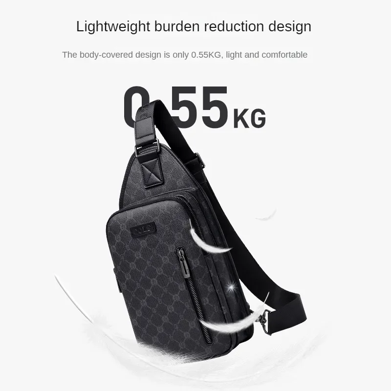 GOLF Men Chest Bag New Fashion Shoulder Bags Sling Crossbody One Shoulder Backpack Casual Business Mini Cross Body Men\'s Bag