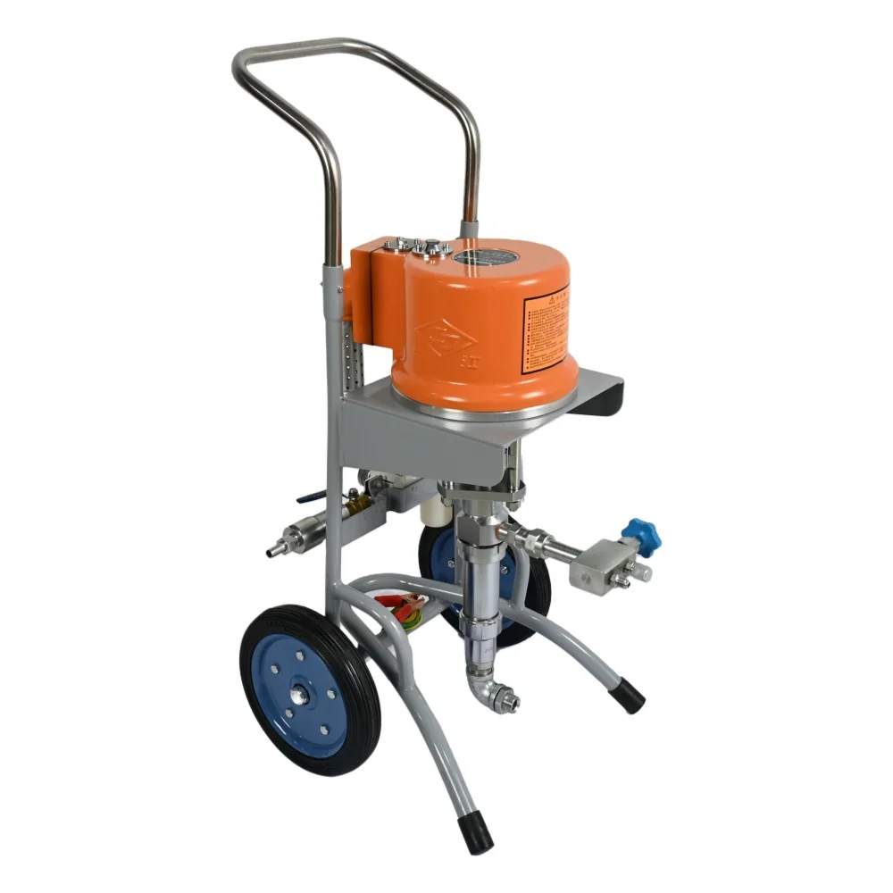 High-Efficiency Lightweight Steel Coating Spray Machine With Pump Automatic/Manual Operation High Productivity