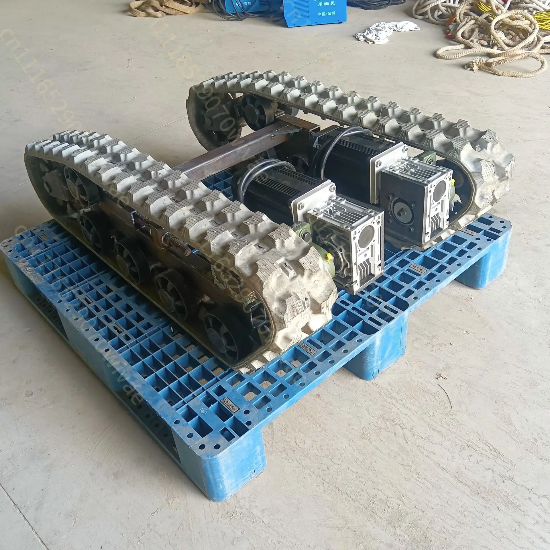 Track walking transport chassis remote control robot electric