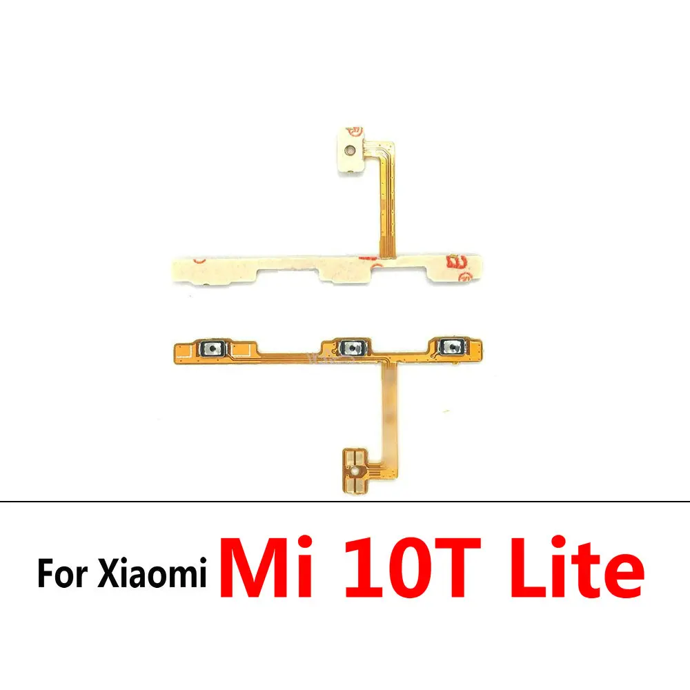 Power On Off Volume Side Button Key Flex Cable For Xiaomi Mi A1 A2 Lite A3 Mi 9 10 10T 11 Lite Pro Mi Note 10 Pro Poco F1 X3 M3