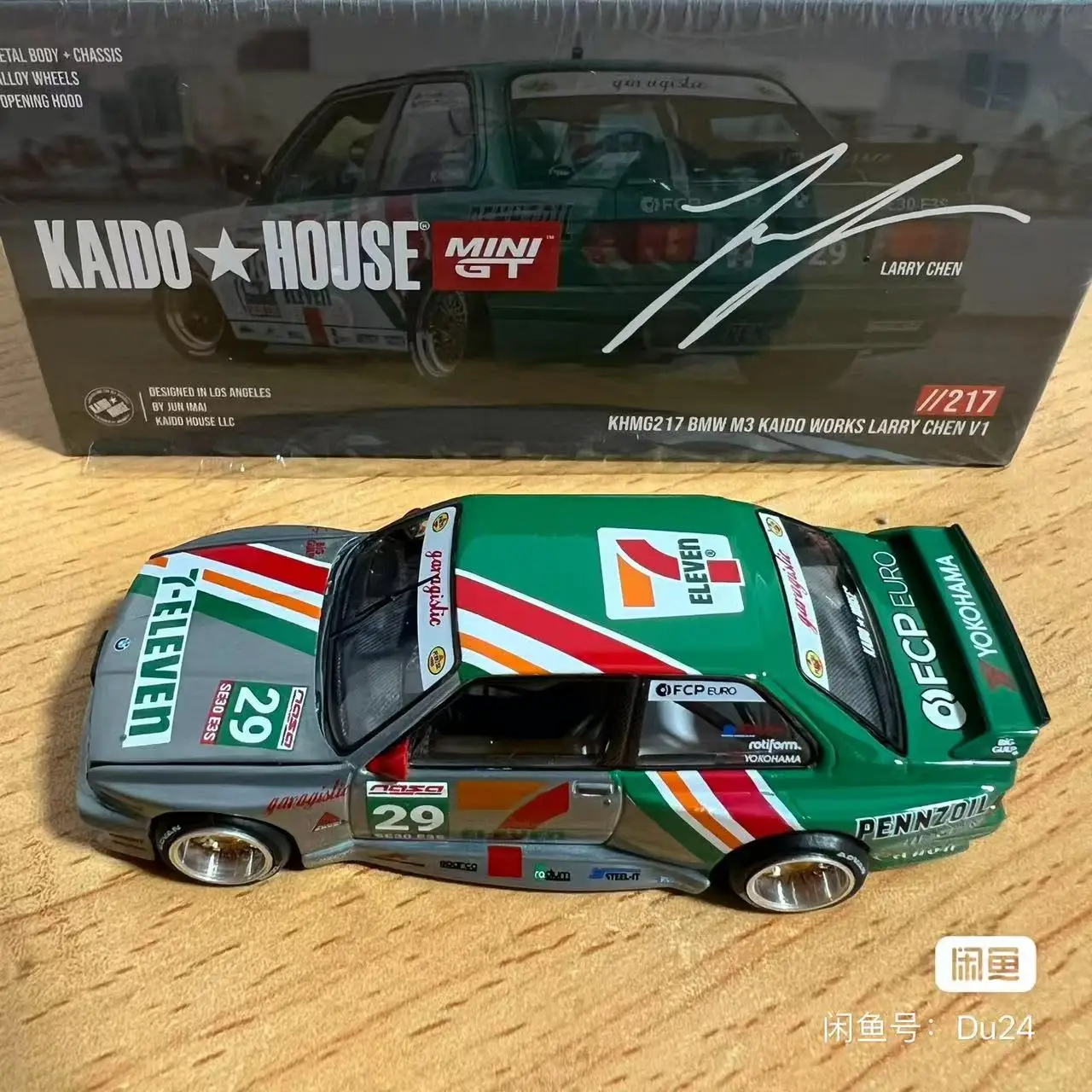 MINIGT KAIDO HOUSE 1/64 BMW M3 KAIDO WORKS LARRY CHEN V1 711 Limited Chase Legierungsautomodell