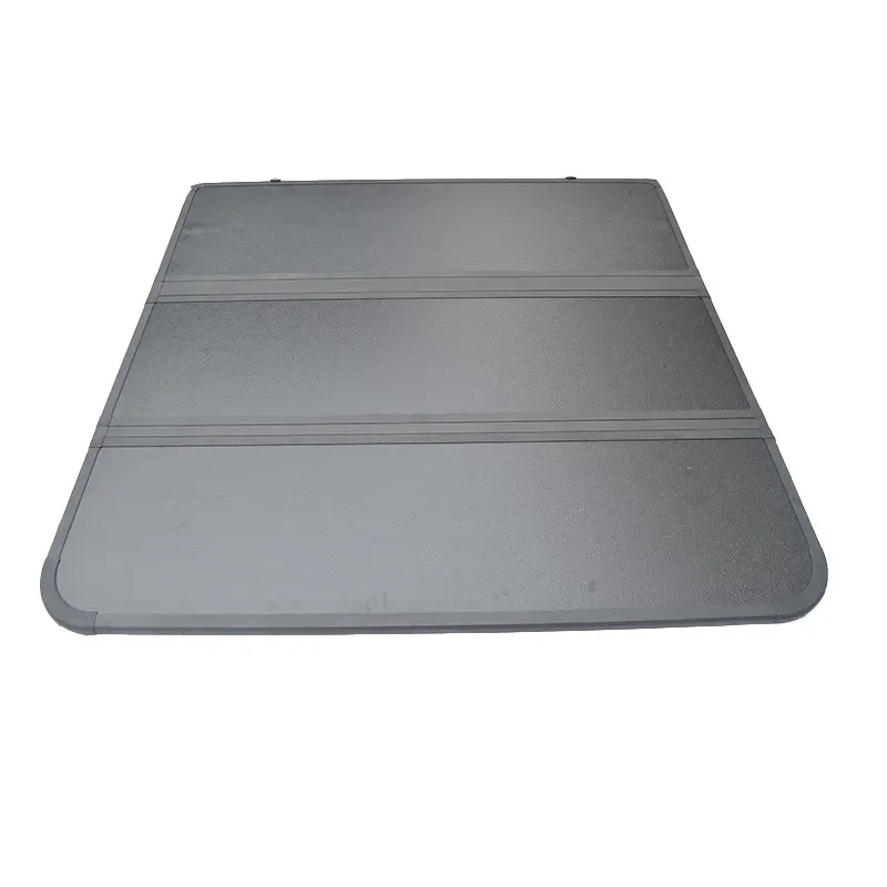 high quality 4x4 pickup truck parts accesorios aluminum alloy jac t8 canopy hard Tri Fold Tonneau Cover For   pro t6 t9