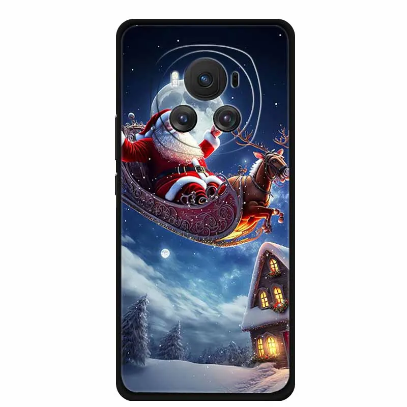 Christmas Case For Honor Magic 6 / 6 Lite / 6 Pro Case Magic 5 4 Pro Lovely Soft TPU Silicone Covers for Honor Magic6 Lite Case