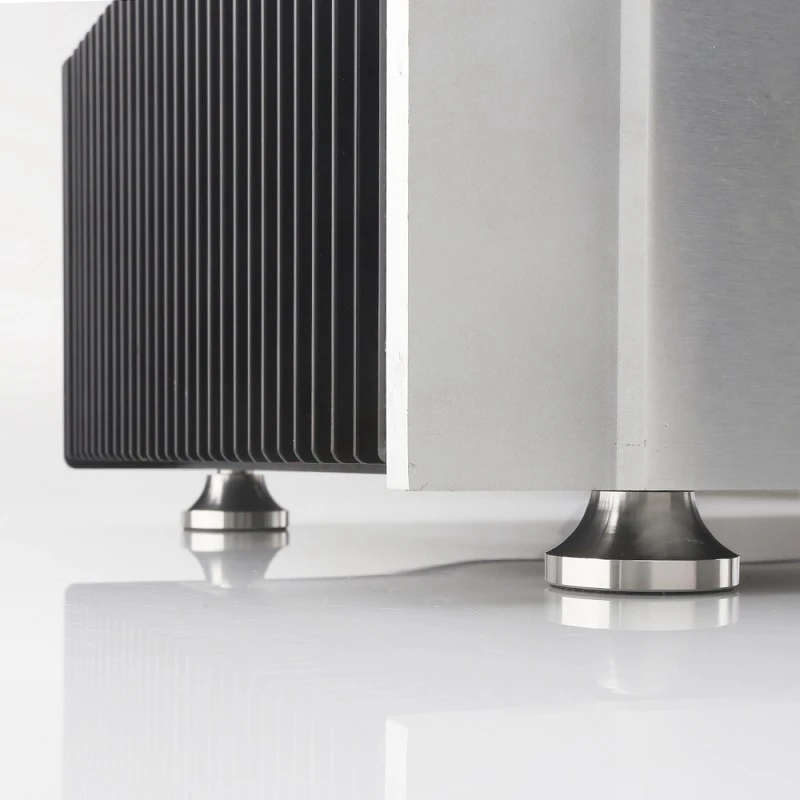 Speaker Shock Base,Stainless Steel Speakers Amplifier Anti-Shock Absorber Foot Feet For Amplifier/CD DVD Player