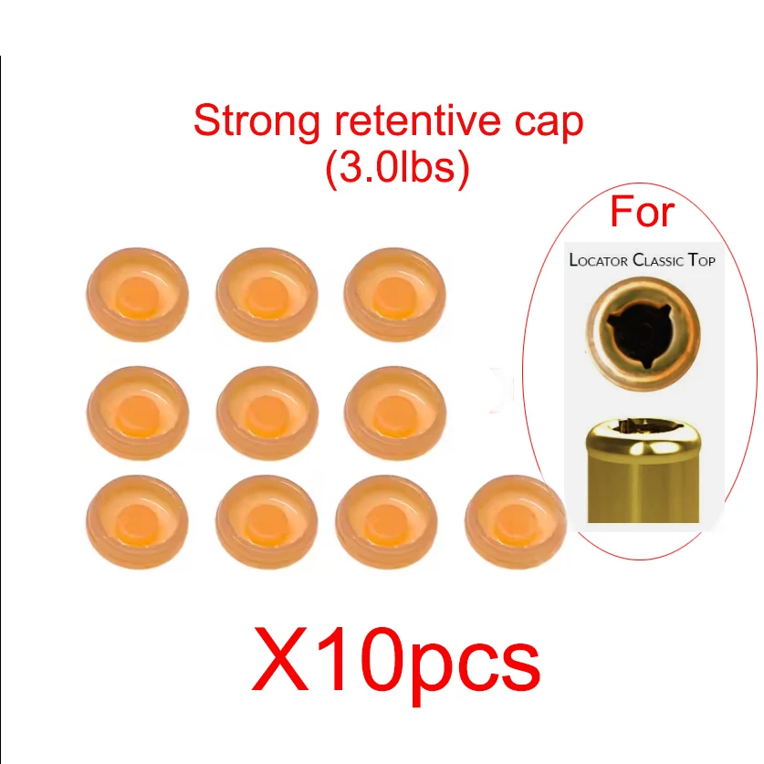 

10pcs LOCATOR cap Processing dental Implant Strong Retentive Caps Overdenture Caps Retention Inserts Pink 3lbs