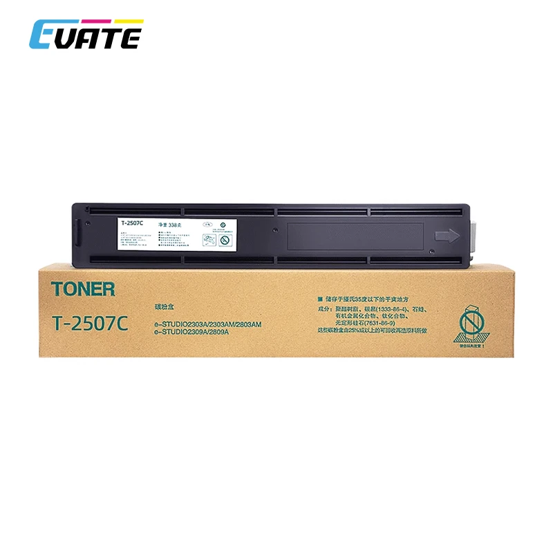 

Compatible T2507C T-2507C-S Black toner Cartridge for TOSHIBA E-STUDIO 2006 2306 2506 2307 2507 Mono Color Copier