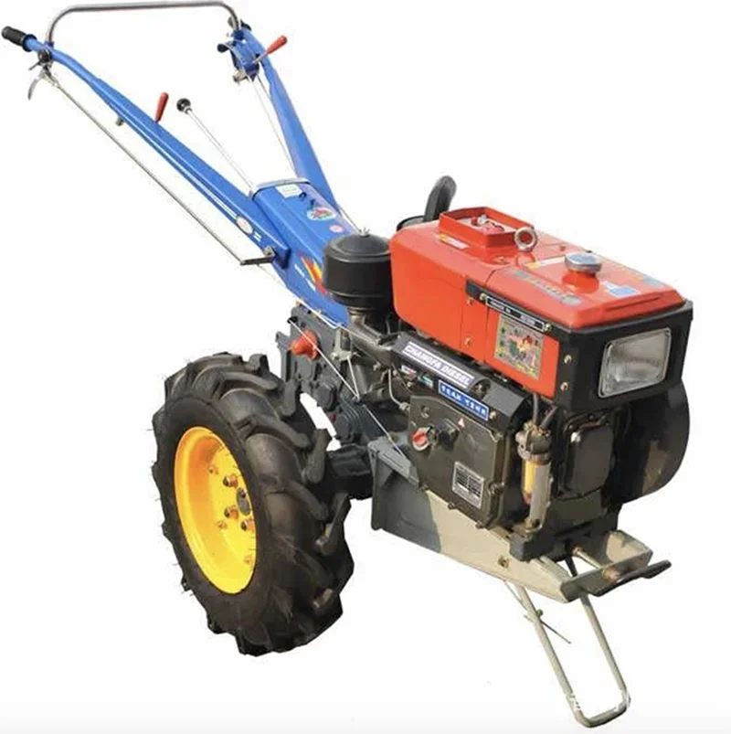 Domestic walking tractor 8 horsepower small walking tractor two wheel tractor diesel self-propelled tractor