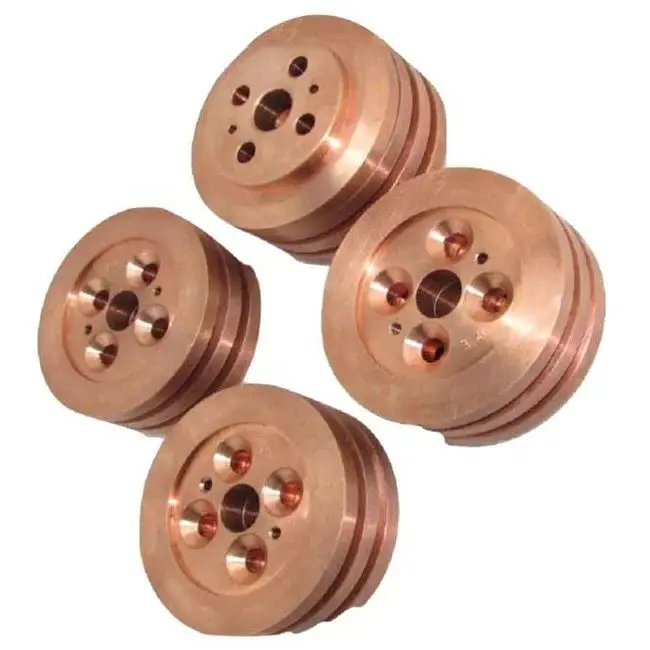 

Seam Welding Spare Parts Weld Wheel Copper Alloy Resistance Welding Wheels CuCrZr Round Electrode Disc for Seam Welder