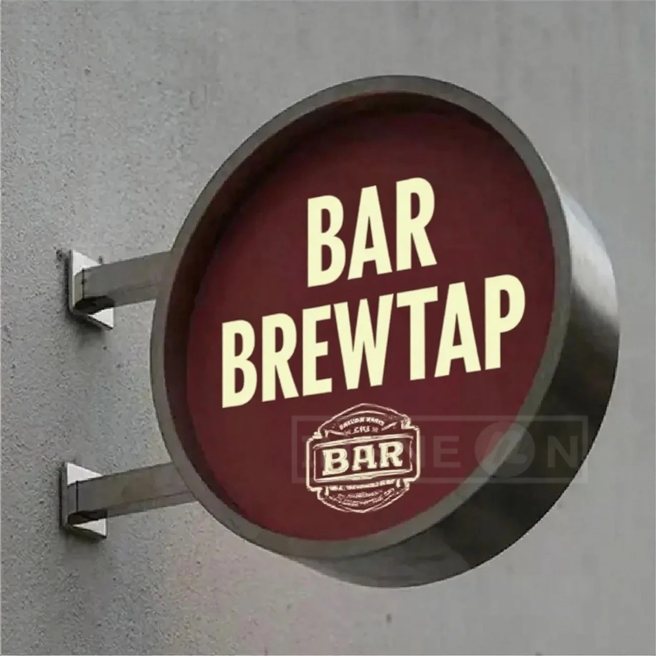 Custom Led Light Signs Box Sign Home Letters Wall Letter Bright Logo Luminous Signage Neon Personal Design Acrylic Metal Outdoor