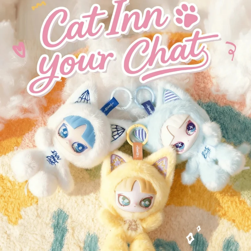 

New INN Blind Box Eat Inn Your Chat Series Toys Cute Action Anime Figures Doll Surprise Mystery Box Bag Pendant Decor Girl Gift