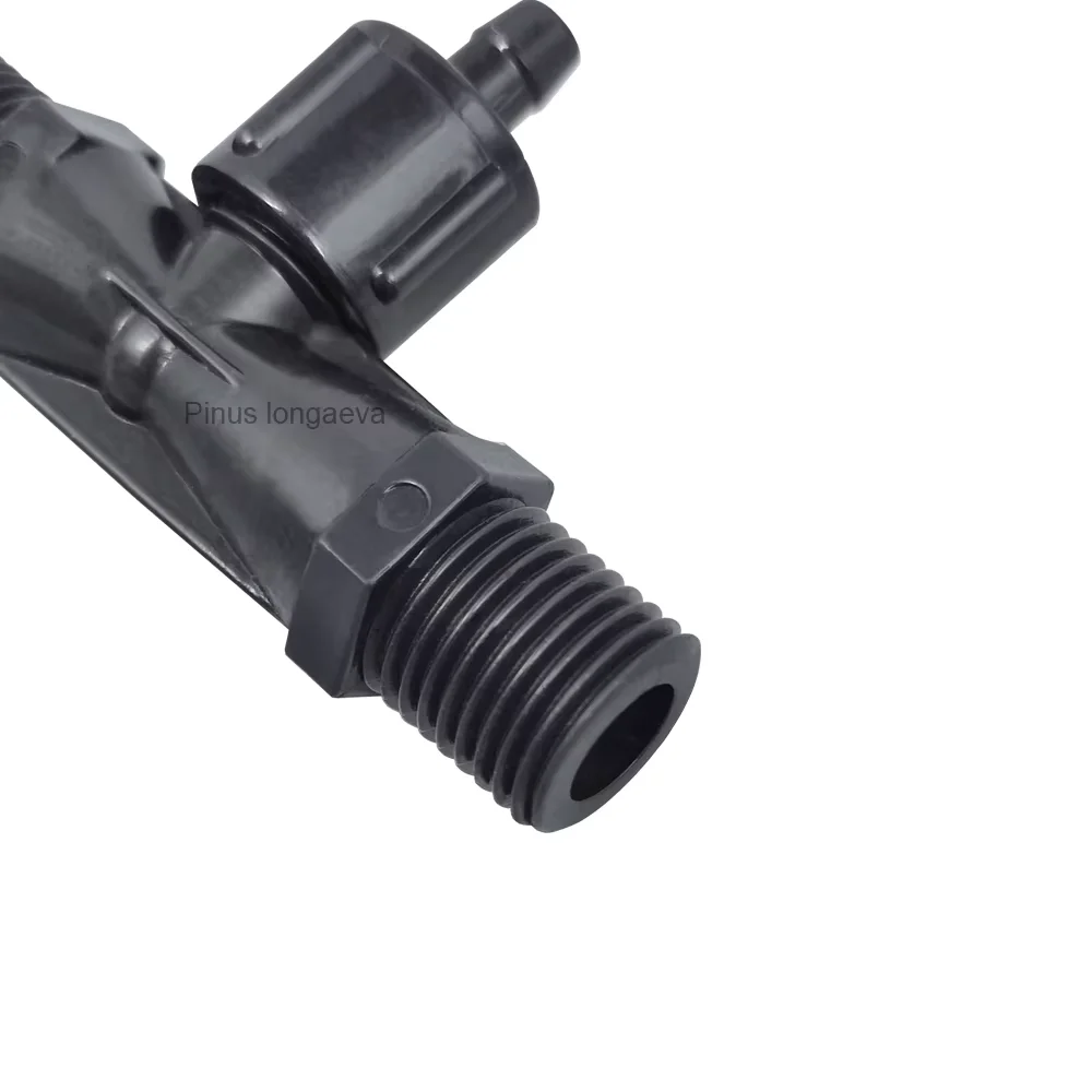 Pinuslongaeva 1/4 inch 0.25 inch Venturi jet PVDF gas-liquid mixer Ventury jet device Ozone parts generator component