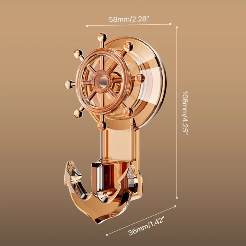 Practical Suction Cup Hook Clothes Hanger Hook Perfect for Office