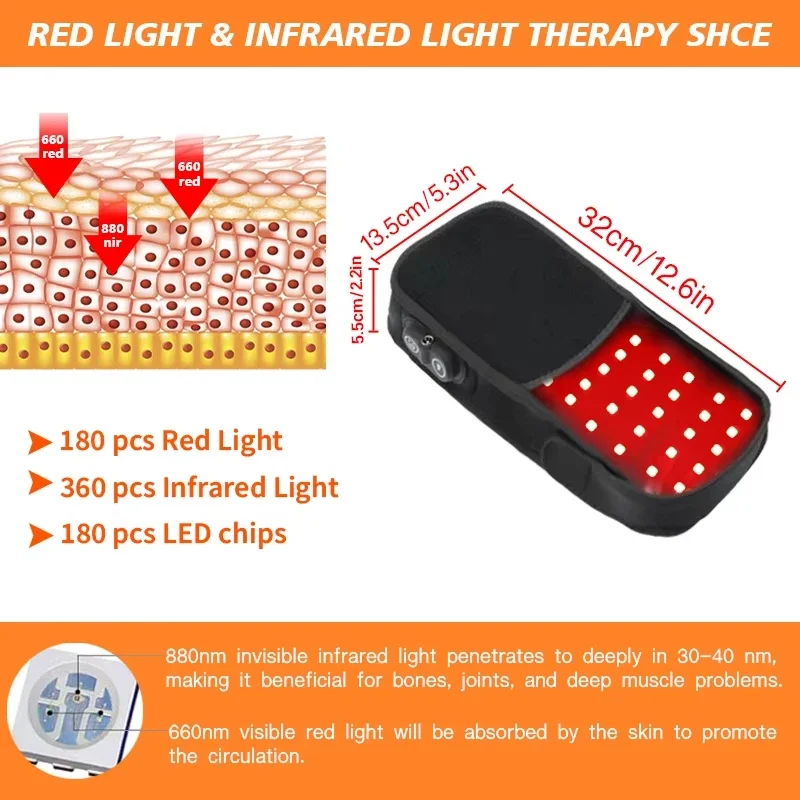 

Rechargeable Red Light Slippers Infrared LED Light Red Light Therapy for Feet Therapy Device at Home with Pulse Foot Massage
