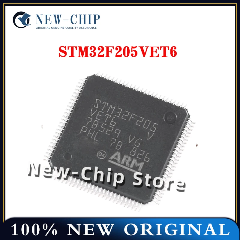 

1PCS-50PCS/LOT STM32F205VET6 LQFP-100 STM32F205 ARM MCU New original