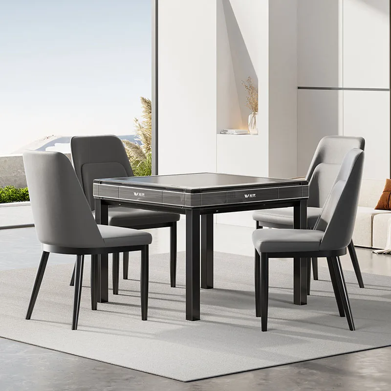 Extended Dining Table Coffee Tables Restaurant Kitchen Furniture Mini Small Transparent Luxury Craft Modern High Mahjong Table