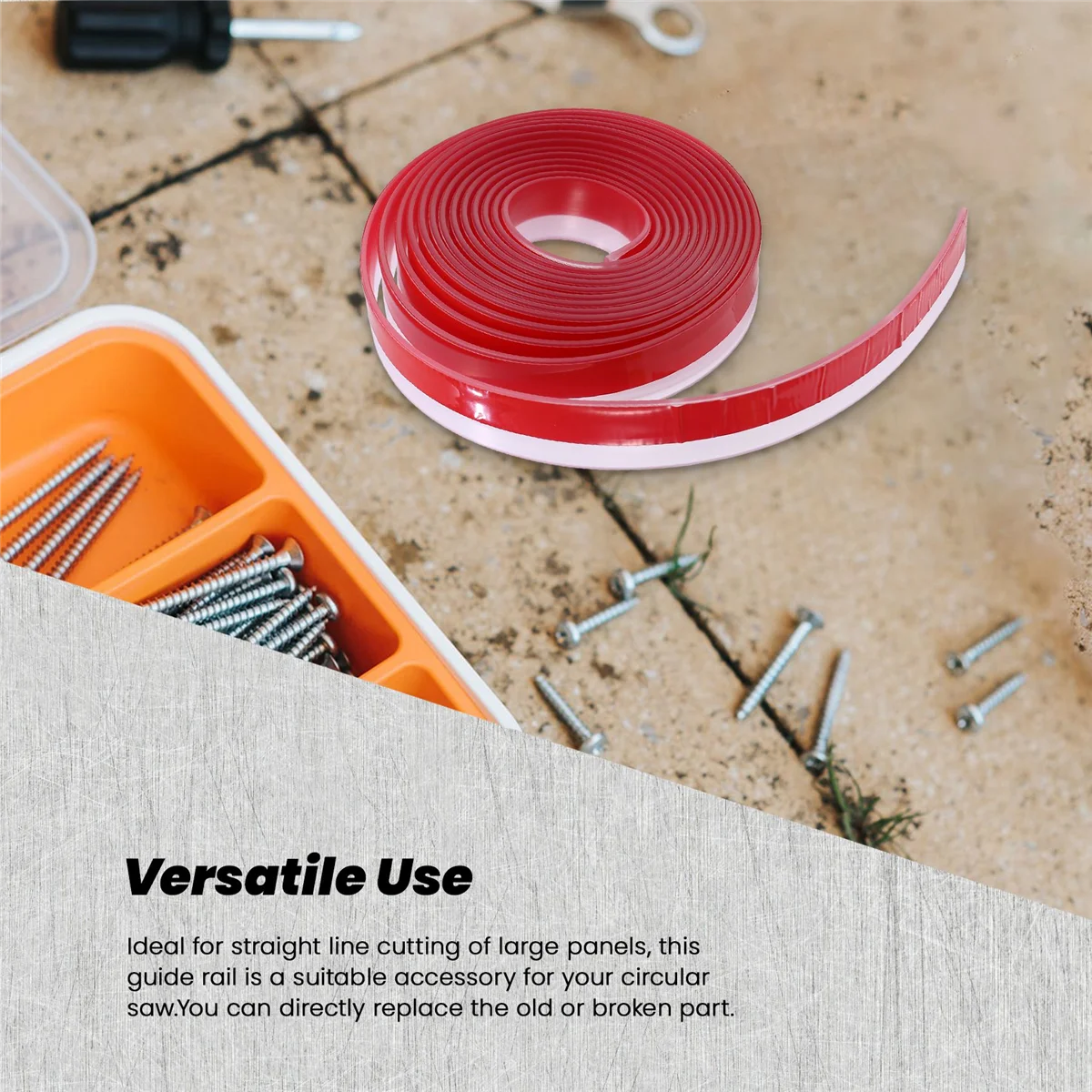 New 300cm Guide Splinter Guard Replacement Strip for Track Saw Guide Rail Splinter Guard Power Tool Accessories