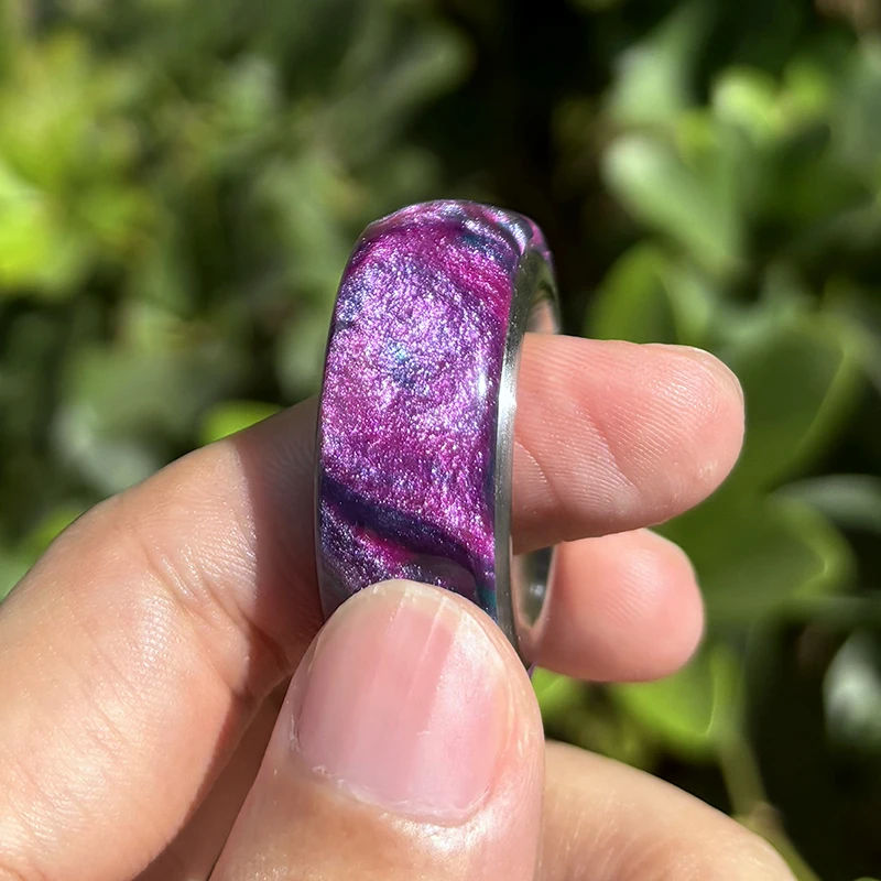 Cursore meccanico Paragrafo Anello Spinta magnetica Moneta EDC Alleviare lo stress Riducendo giocattoli sensoriali Agitarsi Adulti Anti ansia